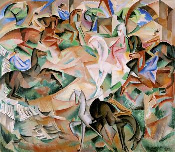 Alice Bailly : Equestrian fantasy with pink lady